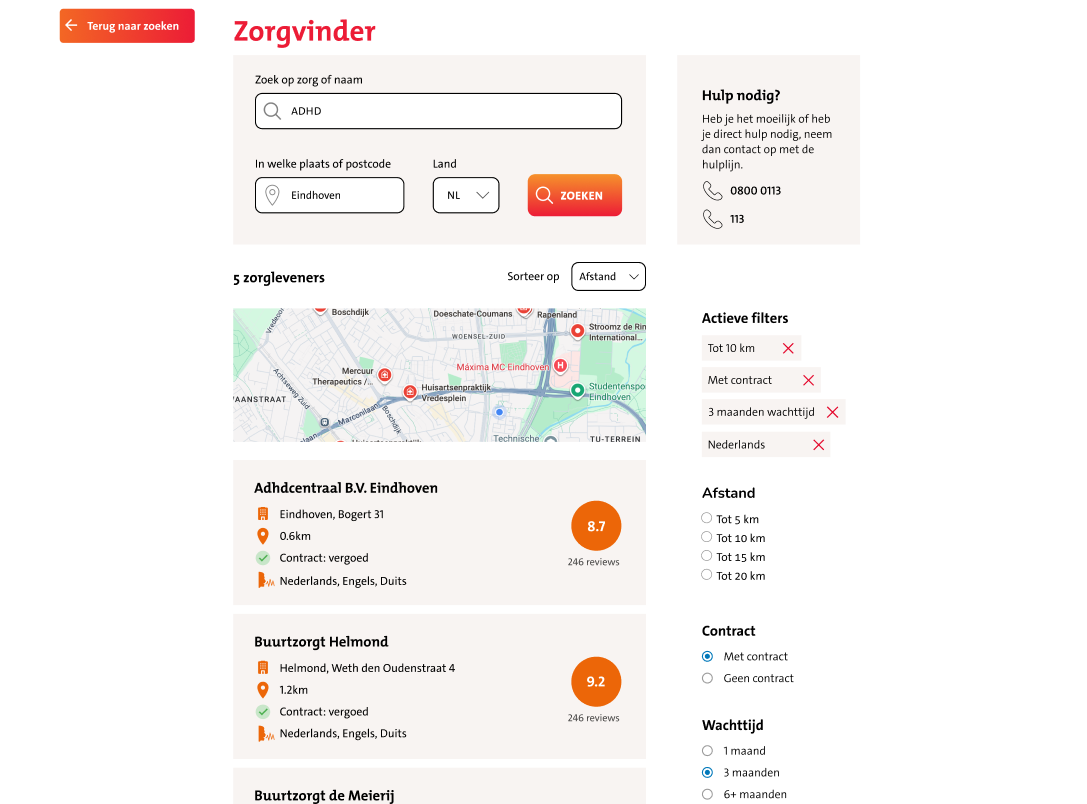 CZ ZorgVinder mockup