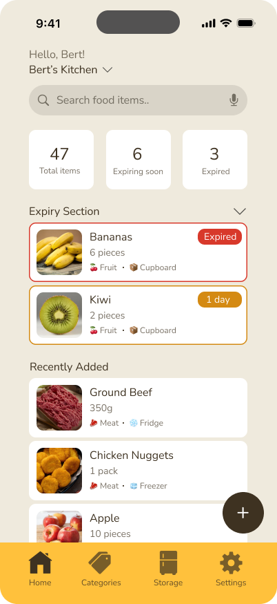 EasyKitchen App